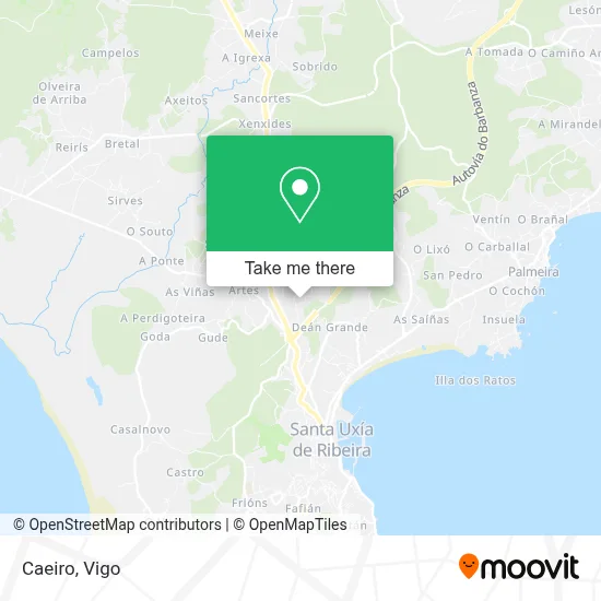 Caeiro map