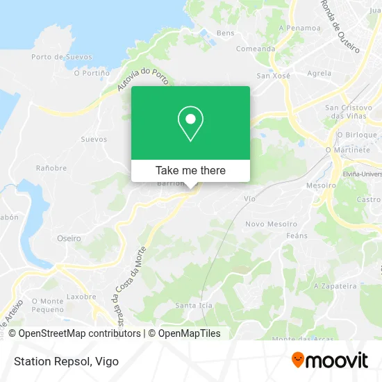 Station Repsol map