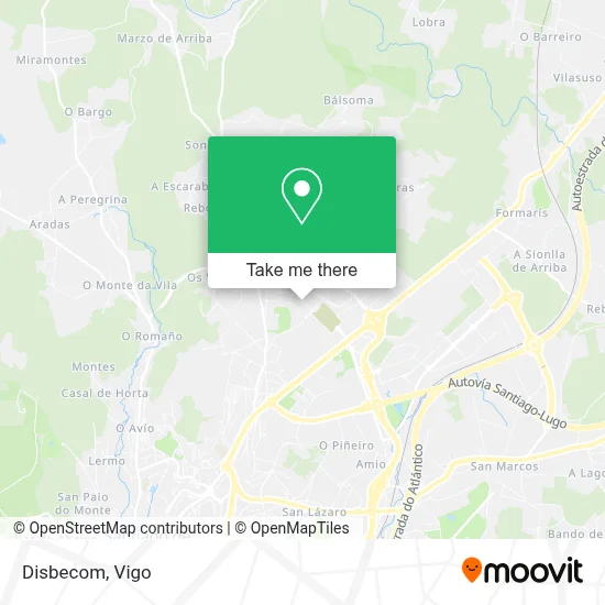 Disbecom map