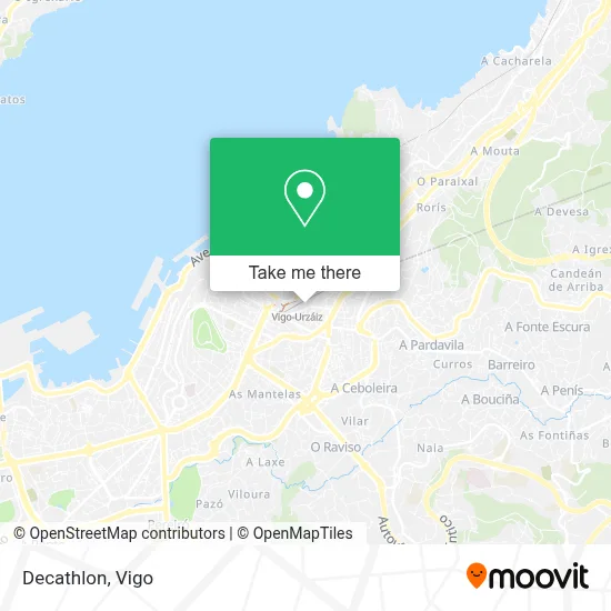 Decathlon map