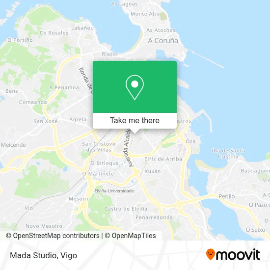 Mada Studio map