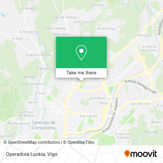 Operadora Luckia map
