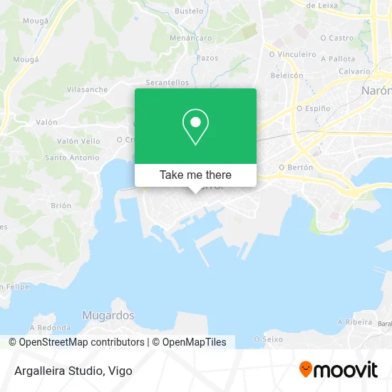 Argalleira Studio map