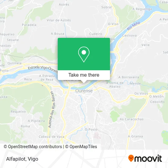 Alfapilot map