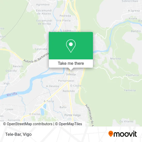 Tele-Bar map