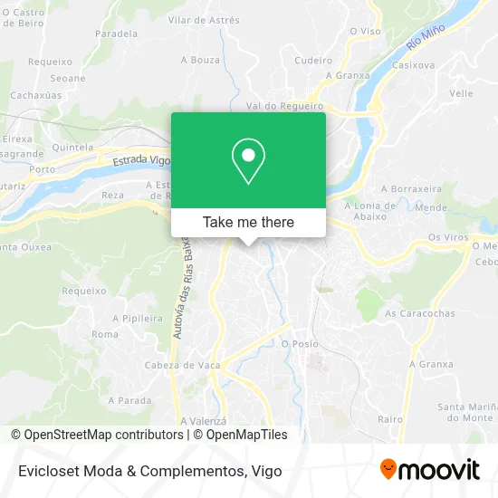 Evicloset Moda & Complementos map