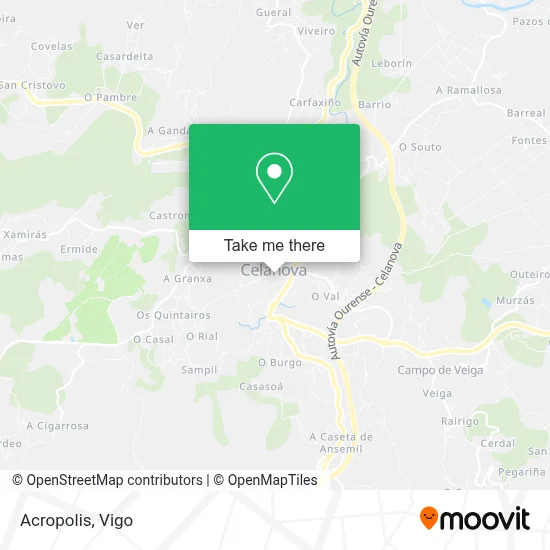Acropolis map