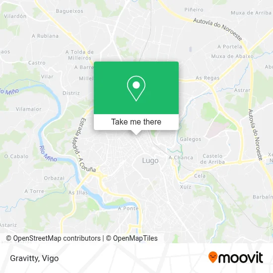 Gravitty map