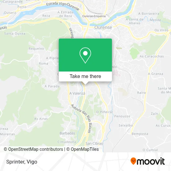 Sprinter map