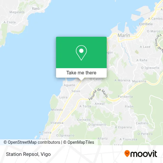 Station Repsol map