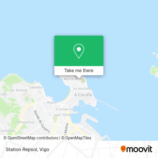 Station Repsol map