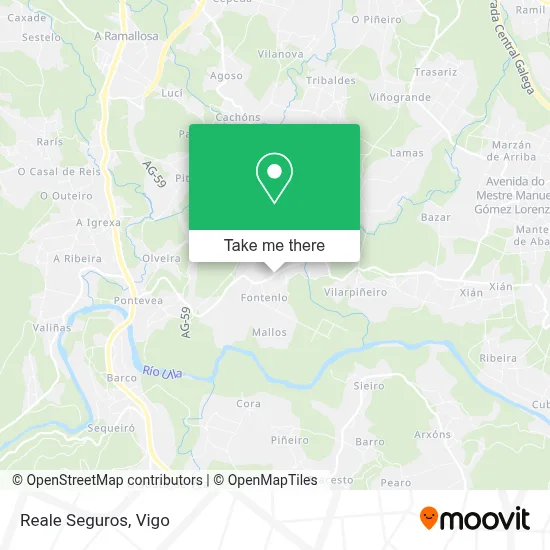 Reale Seguros map