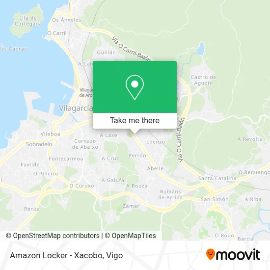 Amazon Locker - Xacobo map