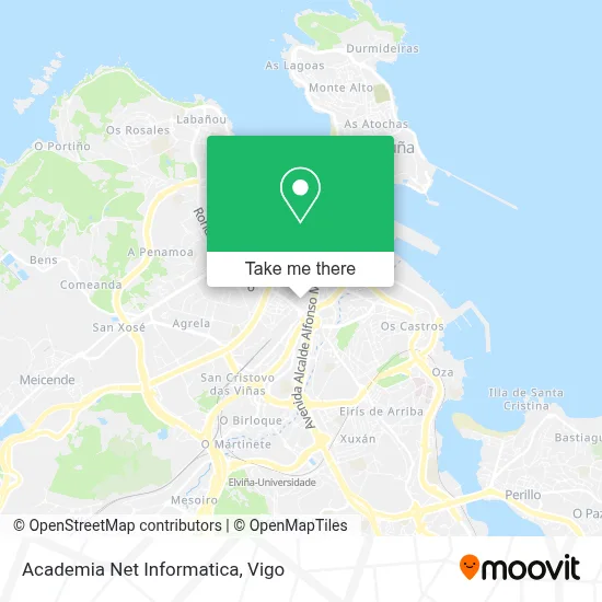 Academia Net Informatica map