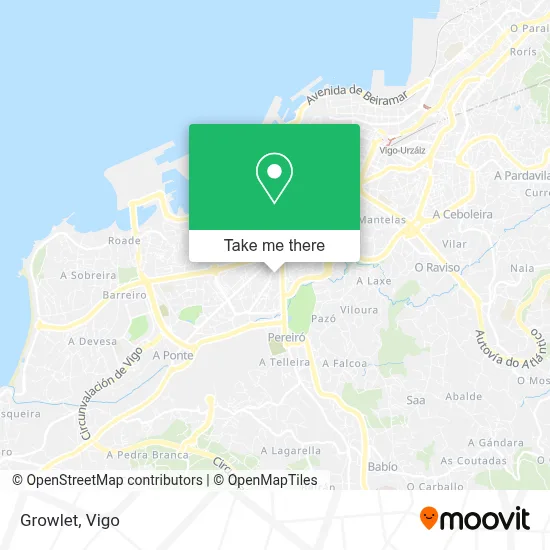 Growlet map