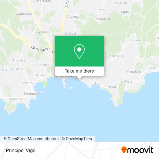 Principe map