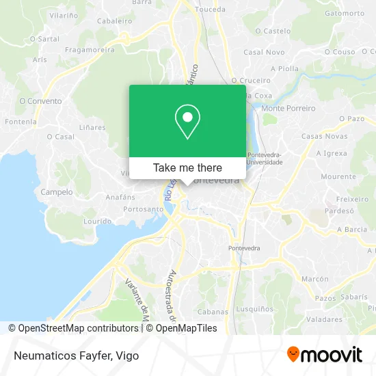 Neumaticos Fayfer map