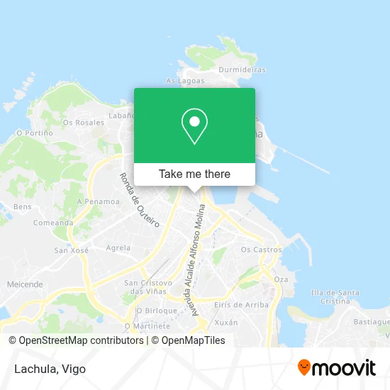 Lachula map
