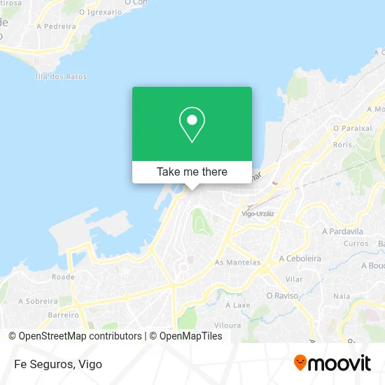 Fe Seguros map