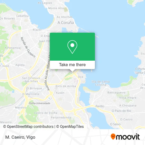 M. Caeiro map