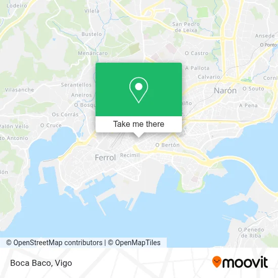 Boca Baco map