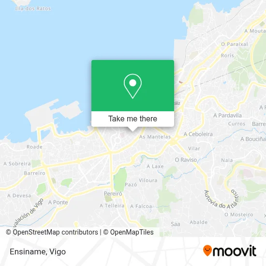 Ensiname map