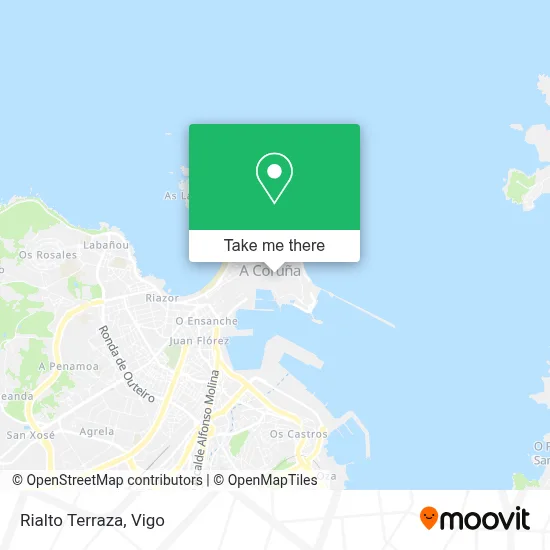 Rialto Terraza map
