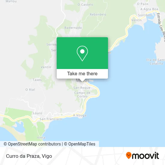 Curro da Praza map