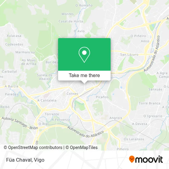 Füa Chaval map