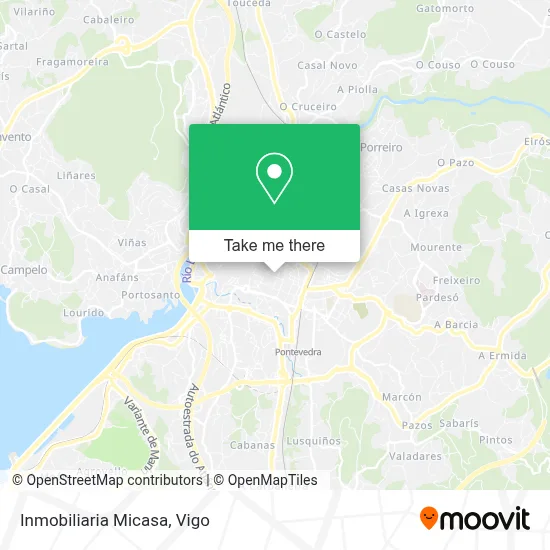 Inmobiliaria Micasa map