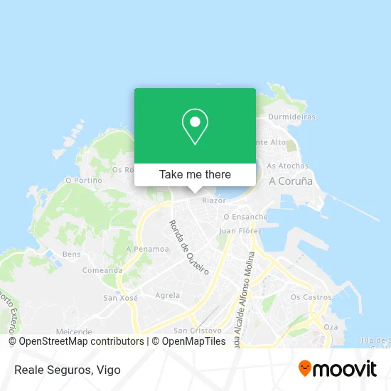 Reale Seguros map