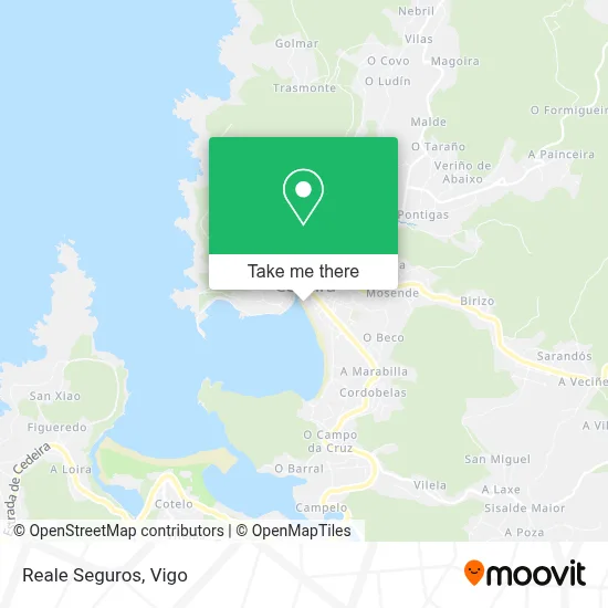 Reale Seguros map