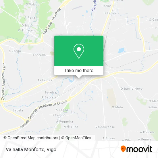 Valhalla Monforte map