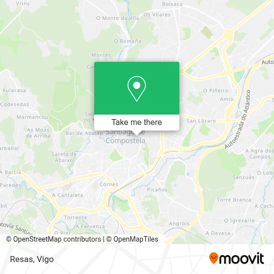 Resas map