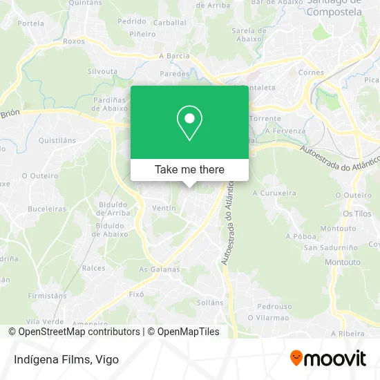 Indígena Films map
