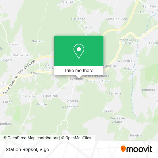 Station Repsol map