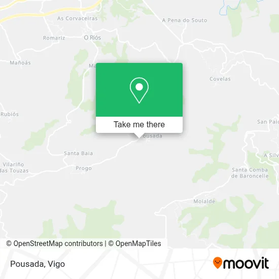 Pousada map