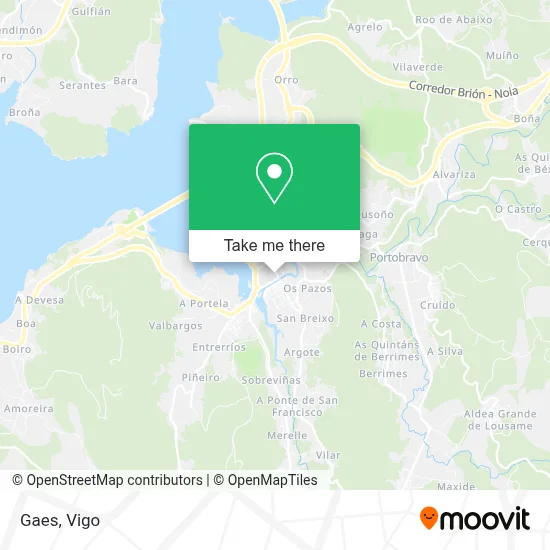 Gaes map