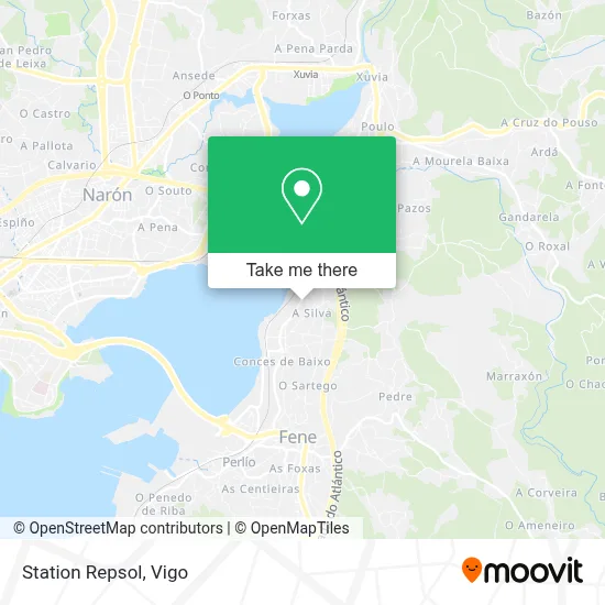 Station Repsol map