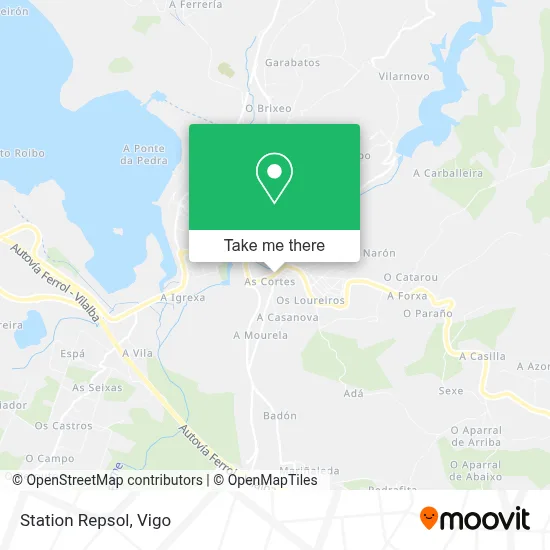 Station Repsol map