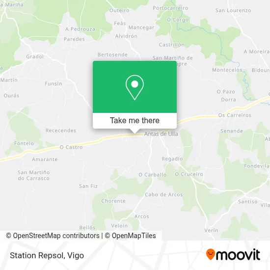 Station Repsol map