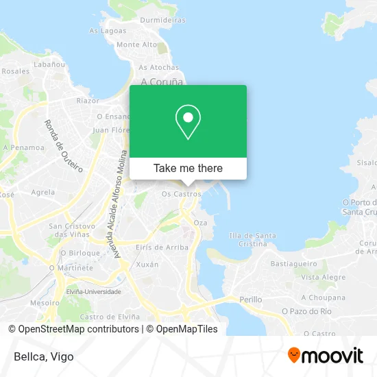 Bellca map