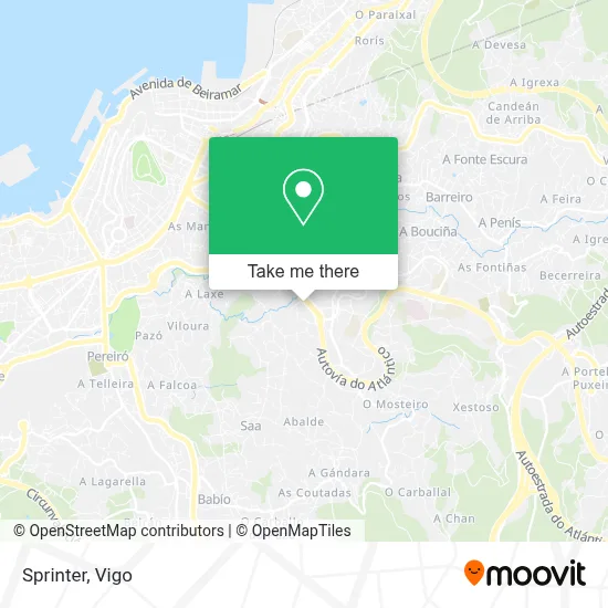 Sprinter map