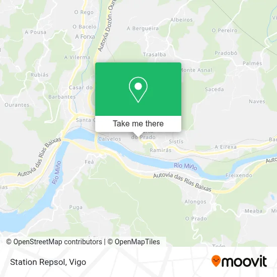 Station Repsol map