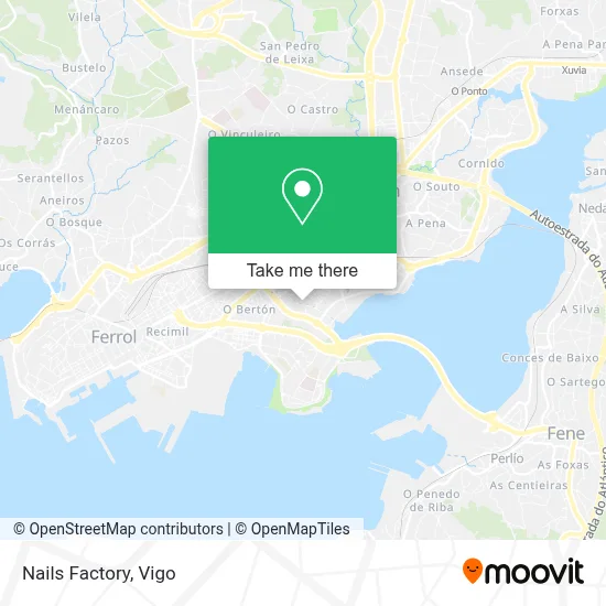 Nails Factory map