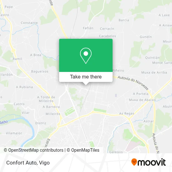 Confort Auto map