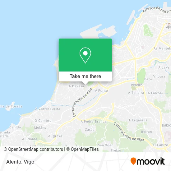 Alento map