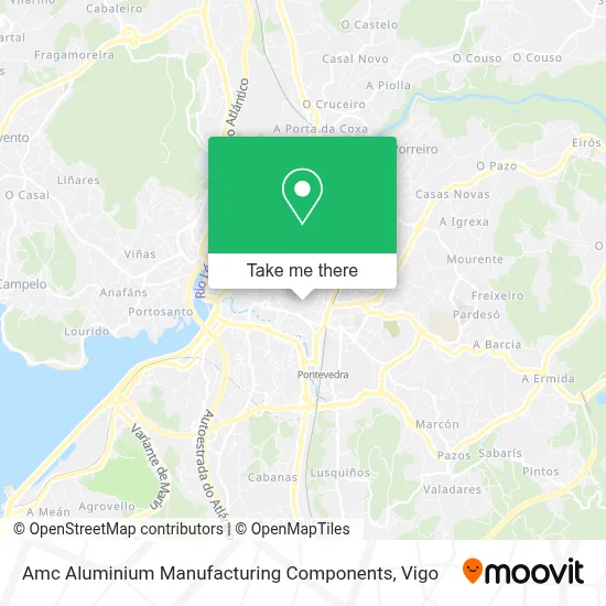 Amc Aluminium Manufacturing Components map