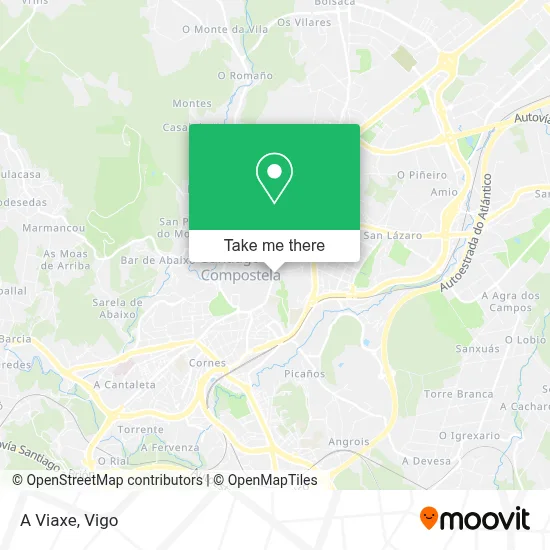 A Viaxe map