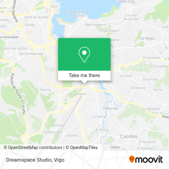Dreamspace Studio map